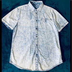 Calvin Klein / Short Sleeve Button Up Shirt